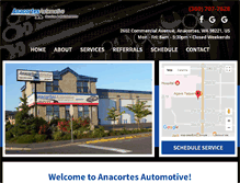 Tablet Screenshot of anacortesautomotive.com